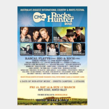 CMC Rocks The Hunter 2013