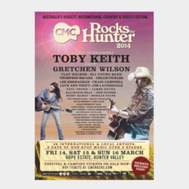 CMC Rocks the Hunter 2014