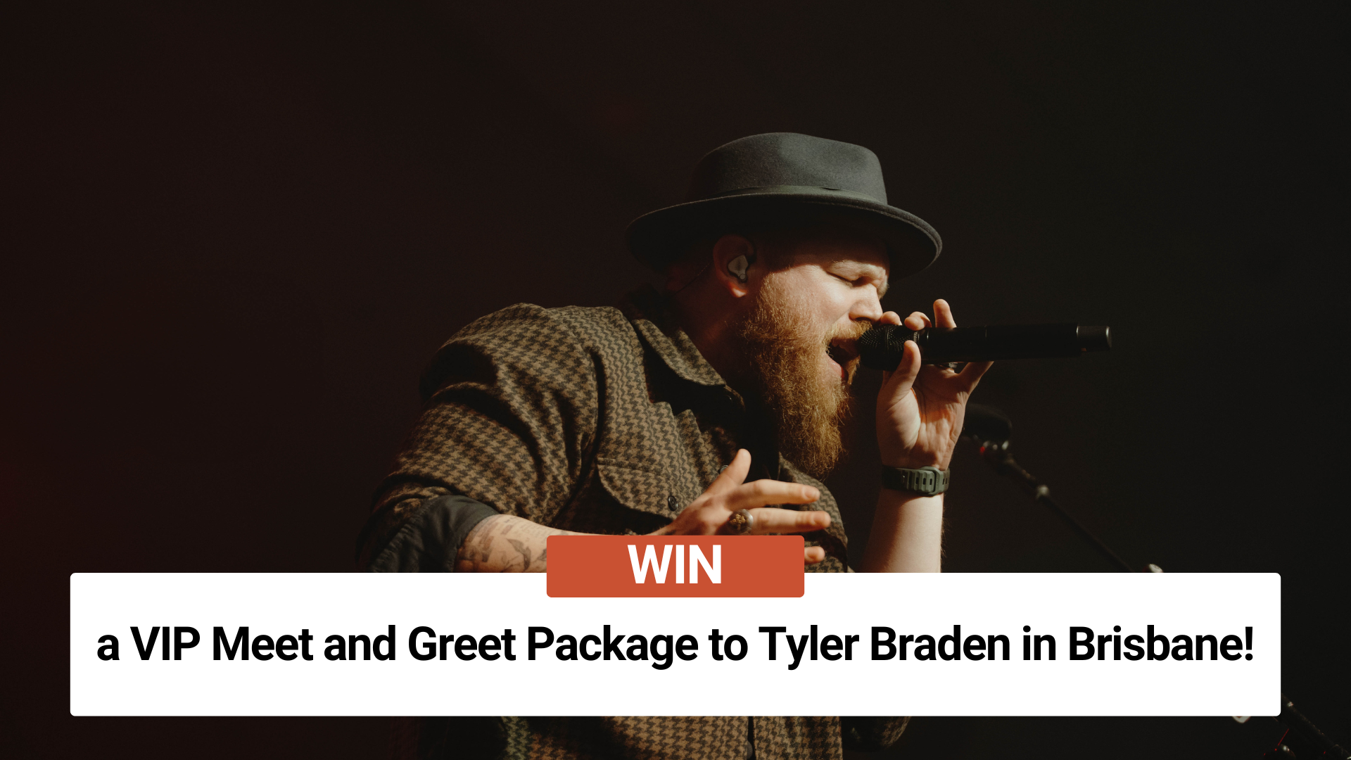 Tyler Braden 2026 Ticket Comp