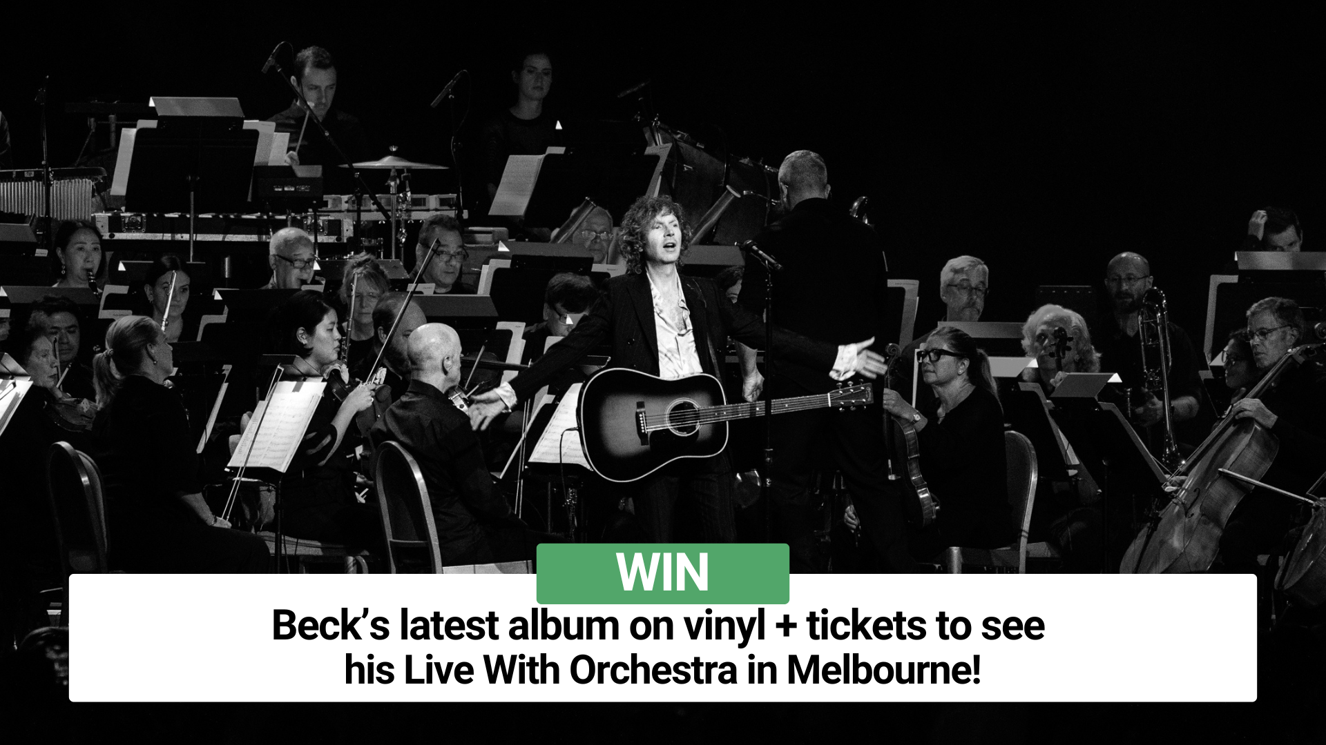 Beck 2026 vinyl and ticket GOC