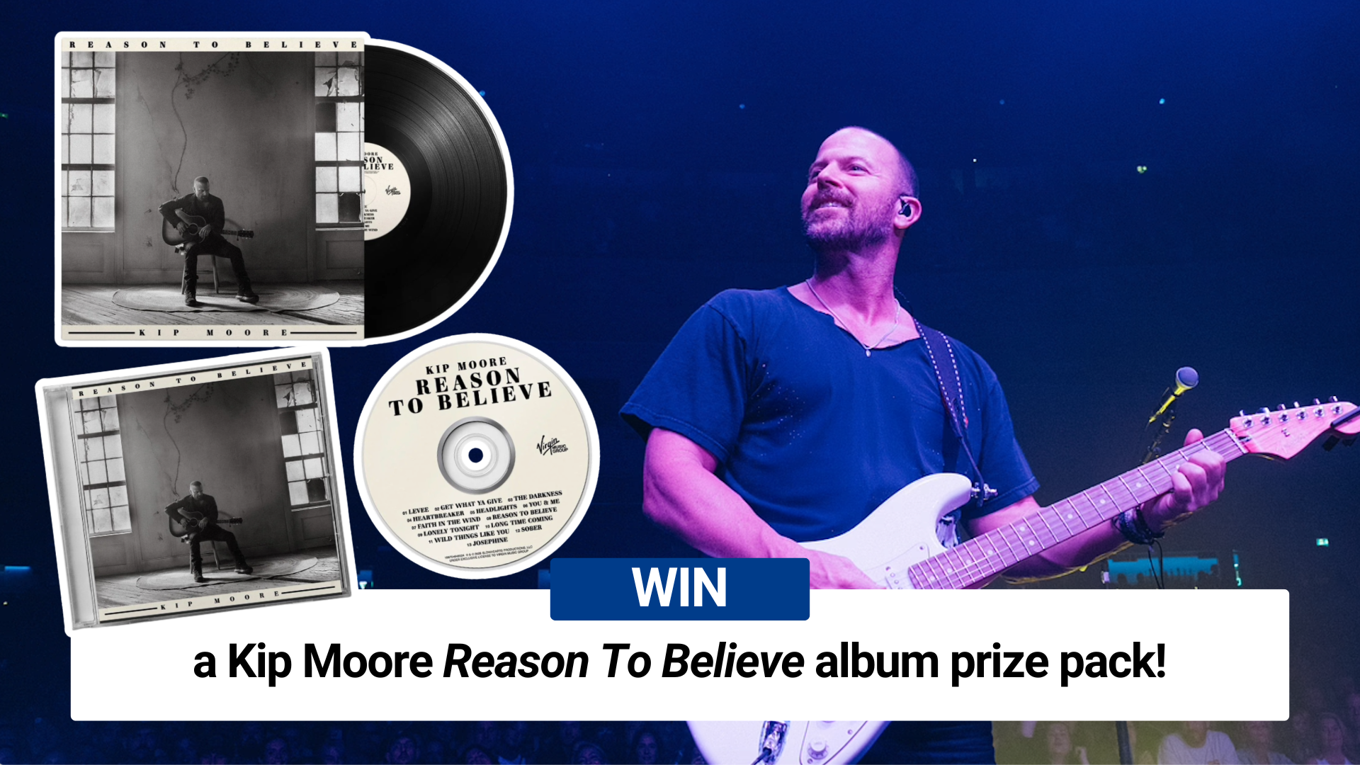 Kip Moore 2026 Vinyl GOS