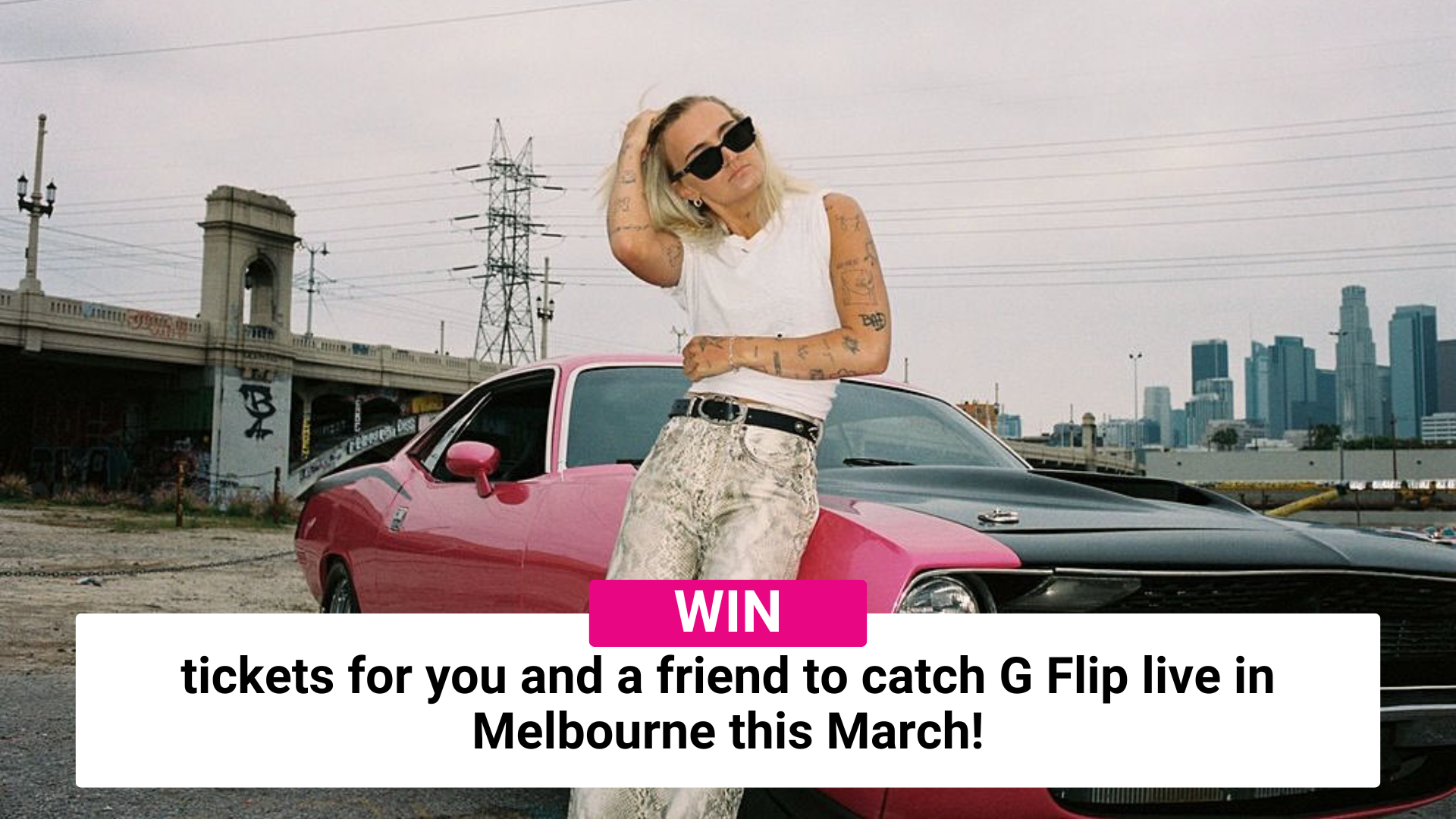 G Flip 2025 Ticket Comp