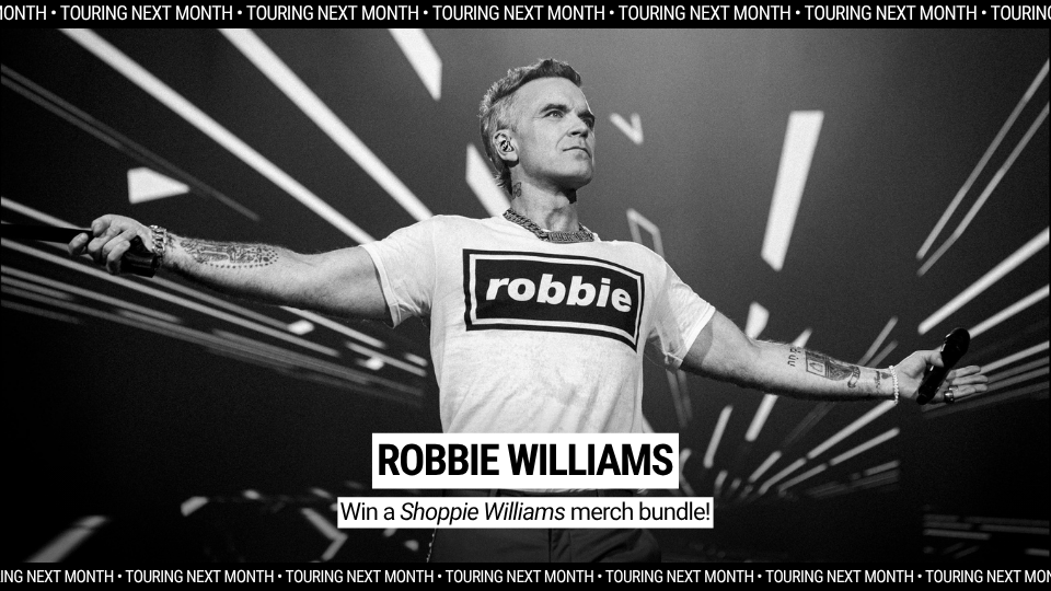 Robbie Williams 2026 Shoppie Williams GOS
