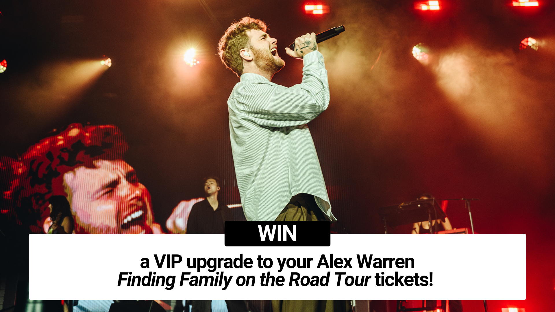 Upgrade your Alex Warren tickets!
